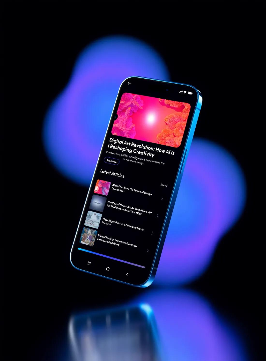 WordPress-blog als native app op een telefoon